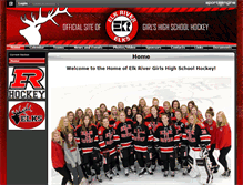 Tablet Screenshot of ergirlshockey.com